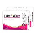 Trexgen PRIMORIL 1000mg Evening Primrose Oil for Women's Health & Skin Care (30 Softgels) (1 BOX) (Pack of 2)