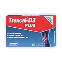 Trexgen TREXCAL-D3 PLUS The Advanced Calcium 500 mg, Vitamin D3 & Boron 3 mg as Glycinate, Advanced Bone, Hair, Skin, Heart, Joint Health Tablets (30 Tablets)