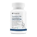 Trexgenics Testogen-10X Synergistic Action with Ashwagandha withanolides, Fenugreek & Tribulus saponins, Boron Glycinate,Zinc,Aspartic acid,D3,B6,B9,B12(60 Veg capsules)