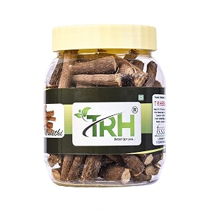 trh mulethi - glycyrrhiza glabra - yashtimadhu - jeshthamadha - licorice root - mulethi for body skin and hair 100gm