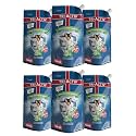 Tri-Activ Liquid Handwash Refill | 750ml x Pack of 6 (4500ml) | Protects From 99.9% Disease Causing Germs | Hand Wash Refill Packs with Aloevera & Avocado| Liquid Soap | Gentle on Hands & Safe on Skin