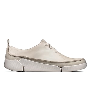 Clarks Womens 26147701-white Sneaker