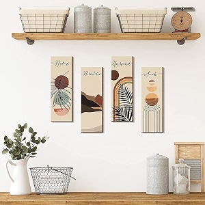 triad basics wall decor - home decoration items wall art for living room bedroom decoration items aesthetic room decor wall hangings antique home decor style 6