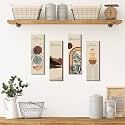 Triad basics Wall Decor - Home Decoration Items, Wall Art for Living Room, Bedroom Decoration Items, Aesthetic Room Decor, Wall Hangings, Antique Home Decor (style 6)