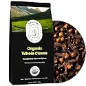 Tribal Trail Organic Cloves Whole | 4.02 oz | USDA Organic & Non-GMO | Ethically Sourced Spices from South India | Recyclable Kraft Bags | Best for Cooking, Cocktails, Smoothies & Baked goods