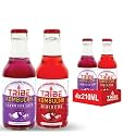 Tribe Kombucha Naturally Sparkling Probiotic Super Drink| Hibiscus,Lemon,Blue Pea Flower &amp; Lavender | Gut Friendly | Gluten free | Immunity Booster | Antioxidant and Hydration | Pack of 12 |330 ML