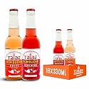 Tribe Kombucha Naturally Sparkling Probiotic Super Drink| Recipes with Rose, Tulsi, Hibiscus &amp; Lemon | Gut Friendly | Gluten free | Immunity Booster | Antioxidant and Hydration | Pack of 18 |330 ML