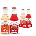 Tribe Kombucha Naturally Sparkling Probiotic Super Drink| Recipes with Rose, Tulsi, Hibiscus &amp; Lemon | Gut Friendly | Gluten free | Immunity Booster | Antioxidant and Hydration | Pack of 12 |330 ML