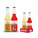Tribe Kombucha Naturally Sparkling Probiotic Super Drink| Secret Recipes with Ginger,Hibiscus &amp; Lemon | Gut Friendly | Gluten free | Immunity Booster | Antioxidant and Hydration | Pack of 18 |330 ML