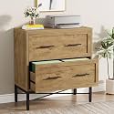 Tribesigns 2 Drawer File Cabinet, Lateral Filing Cabinet, Printer Stand