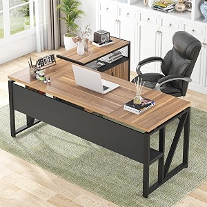 Tribesigns 63 inch Executive with Drawer Cabinet