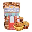 Tricky Cricky Cricket Protein Muffin Mix – USA Handmade Edible Cricket Flour Baking Mix – Real USA Farmed Dried Crickets – High-Protein, Gluten-Free & Sustainable Superfood – 14 Ounce Bag