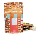 Tricky Cricky Cricket Protein Pancake & Waffle Mix – USA Handmade Edible Cricket Flour Breakfast Mix – Real USA Farmed Dried Crickets – High-Protein, Nut-Free & Soy-Free Fluffy Pancakes – 8 Ounce Bag