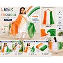 Tricolour Blend Dupatta For Kids (Pack 1)