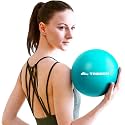 Trideer Pilates Ball 7-8 inch, Small Exercise Therapy Ball for Yoga, Barre, Core Strength, AB Workouts, Physical Therapy