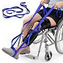 Trideer Leg Lifter Strap, Non-Elastic Stretching Strap with Loops for PT