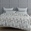 Trident Bedsheet Set - Aroma Collection, 100% Cotton, Double Bed, 1 King Size Bedsheet 274cm x 274cm with 2 Pillow Covers 46cm x 69cm, 144 Thread Count, Strawberry Fragrance