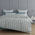 Trident Bedsheet Set - Aroma Collection, 100% Cotton, Double Bed, 1 King Size Bedsheet 274cm x 274cm with 2 Pillow Covers 46cm x 69cm, 144 Thread Count, Strawberry Fragrance