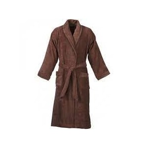 trident classic 100 cotton shawl collar bathrobe dressing gown super soft absorbent - perfect for gym shower spa hotel robe vacation- medium - wine