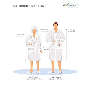 trident soft comfort 100 cotton shawl collar bathrobe dressing gown super soft absorbent-perfect for gym shower spa hotel robe vacation red large