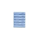 TRIDENT Soft Comfort Air Rich 100% Cotton Towel for Face, 500 GSM Highly Absorbent Towels for Men/Women, 6Pc Face Towel Set (30.5 cm X 30.5 cm), Allure