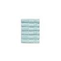 TRIDENT Soft Comfort Air Rich 100% Cotton Towel for Face, 500 GSM Highly Absorbent Towels for Men/Women, 6Pc Face Towel Set (30.5 cm X 30.5 cm), Nile Blue