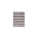 TRIDENT Soft Comfort Air Rich 100% Cotton Towel for Face, 500 GSM Highly Absorbent Towels for Men/Women, 6Pc Face Towel Set (30.5 cm X 30.5 cm), Charcoal