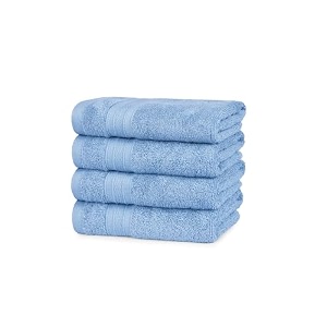 trident soft comfort air rich towel 100 cotton hand towel for daily use 500 gsm highly absorbent towels for menwomen 4pc hand towel set 41 cm x 66 cm allure