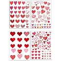 Stickers for Kids Art & Craft for Kids,DIY, Gifts for Boys & Girls Waterproof Motivational Quote Sticker(4 Sheets*A5 Size), Self-Adhesive PVC Sticker (Opaque, Love Stickers)