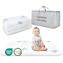 Pack and Play Mattress, 38"x26" Dual-Sided Foldable Memory Foam
