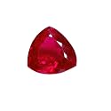 Trillion Cut 6 Ct Flawless Mozambique Blood Red Ruby Loose Gemstone | Vivid Deep Red Color | Ideal for Fashion Jewelry & Custom Ring Making