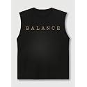 Trillion Printed Sleeveless Tshirt for Men 