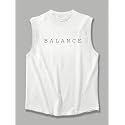 Trillion Printed Sleeveless Tshirt for Men 