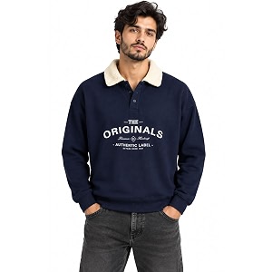 Trillion Regular Fit Printed Sweatshirt for Men