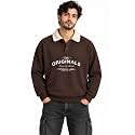 Trillion Regular Fit Printed Sweatshirt for Men