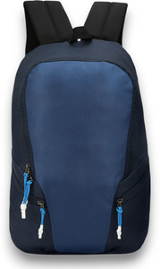 trillium small 18 l laptop backpack backpack high quality stylish casual bag 1056 black blue