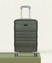 Trillium Durable Olive Green Travel Trolley Bag