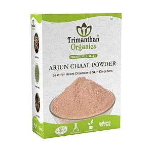 pure arjun ki chaal powder 900 gm - triple-filtered terminalia arjuna bark for cardiovascular support amp cholesterol management pack of 1