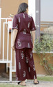 TRINABH Women Nightdress (Multicolor)