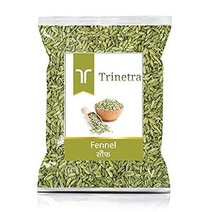trinetra saunf fennel seeds  flavorful spice amp mouth freshener  250g