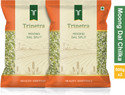 Trinetra Unpolished Green Moong Dal (Split) (1000 g)