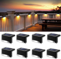 TRINETRAHUB Automatic Sensor Deck Light Garden Outdoor