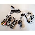 Trinity Marketplace Sega Saturn Cable Bundle | S-Video Cable (Silver), AC/Power Cord, and Controller Extension Cord (6 ft) - Bundled
