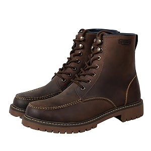 Trip Machine Company Premium Leather Mens Motorcycle