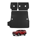 TripleAliners Trunk &amp;Seatback Mat for 2025 2026 4Runner, 5-Seat, Non-Hybrid