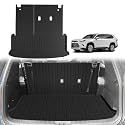 TripleAliners Trunk Mat w/Backrest for 2024-2026 Toyota Grand Highlander