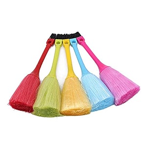 triplet microfiber plastic laptop cleaning brush 2 pack multicolor soft bristles ideal for laptop keyboard screen car dashboard