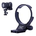 Tripod Mount Ring Lens Collar Support Compatible with Canon RF 24-105mm F4L is USM, Lens Holder Bracket Bottom is Arca-Swiss Fit Quick Release Plate for Arca Tripod Head Clamp &Stabilizer