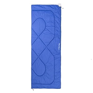 tripole camp series envelope sleeping bag for camping and hiking royal blue