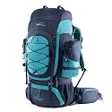 TRIPOLE Walker Pro Metal Frame Rucksack with Rain Cover for Trekking &amp; Travel | Front Opening | Laptop Sleeve | Men &amp; Women | 5 Year Warranty